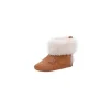 Josmo - Sapatos de berço para bebê Botas com cara de gatinho, bege Best