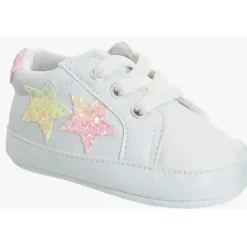 Josmo - Ténis Bebé Menina Branco Com Estrelas Brilhantes Outlet