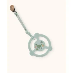 Ju-Ju-Be Jujube - Anel de mordedor de silicone com clipe removível, Roarsome Fashion