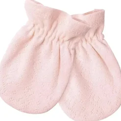 Just Born - Conjunto de bonés e luvas de 4 peças para bebês meninasMittens, Dusty Pink e Floral, 0-6M Discount