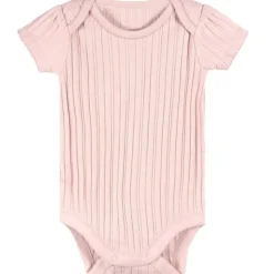 Just Born - 3Pk Baby Girl Kimono Bodysuit Pink Clearance