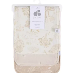 Just Born - 3Pk Burp Cloths Neutral Tan Outlet