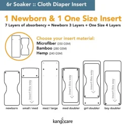 Kanga Care - 6R Soaker Microfiber, 5 Pk Online