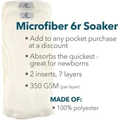Kanga Care - 6R Soaker Microfiber, 5 Pk Online