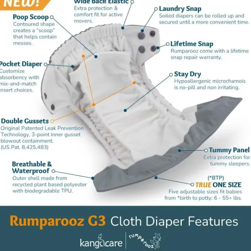 kanga_care__rumparooz_g_o_SKU6MpOeuw3_1.webp Kanga Care - Rumparooz G3 One Size Pocket Cloth Diaper, Platinum Online
