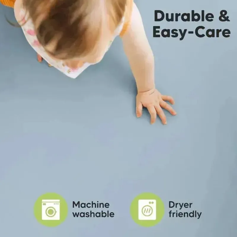 keababies__isla_fitted_mi_SKU68Rhv5Eb_2.webp Keababies - Isla Fitted Mini Crib Sheets, Pack And Play Sheet, Steel Fashion