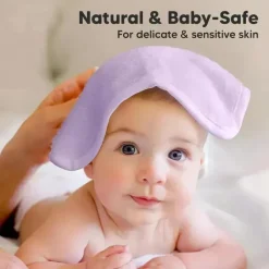 Keababies - 6-Pack Baby Wash Cloths, Soft Lilac Discount