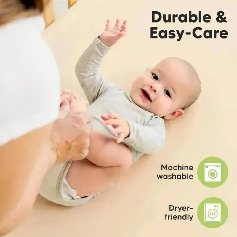 keababies__pack_organic_c_SKUYuoqQPZq_3.webp Keababies - 2-Pack Organic Cotton Fitted Crib Sheet, Pecan Fashion