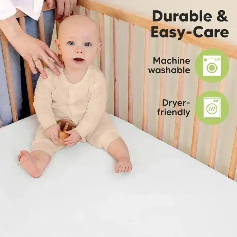 keababies__pack_organic_c_SKUugYHTbgn_6.webp Keababies - 2-Pack Organic Cotton Fitted Crib Sheet, Rose Discount