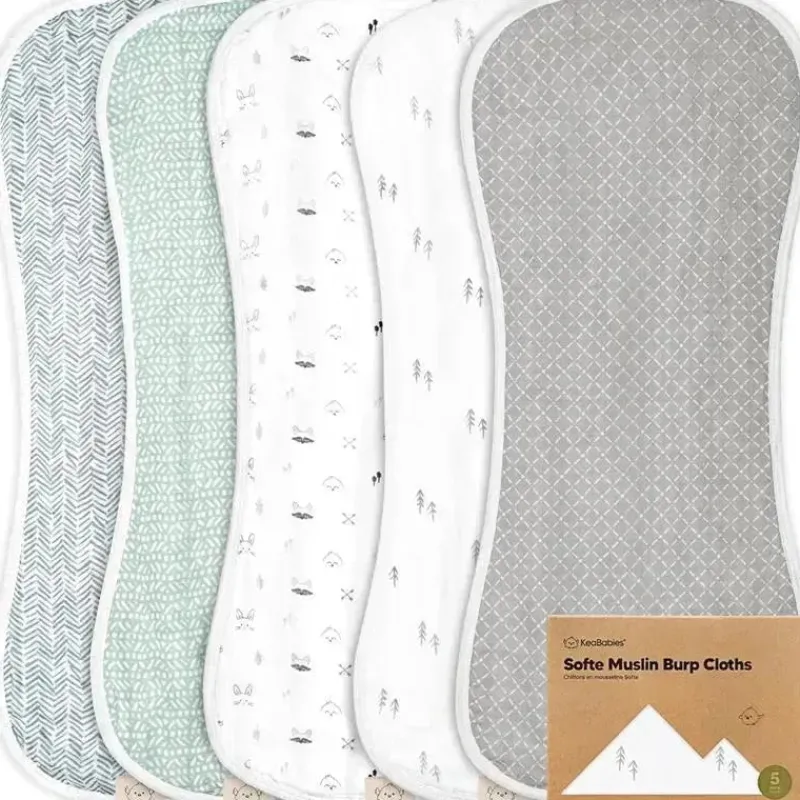 keababies__pack_softe_bur_SKUP9mkdbD7_0.webp Keababies - 5-Pack Softe Burp Cloths, Nordic Best