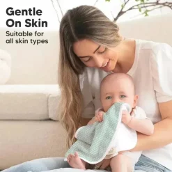 Keababies - 5-Pack Softe Burp Cloths, Nordic Best