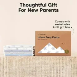 Keababies - 5-Pack Urban Burp Cloths, Constellation Outlet