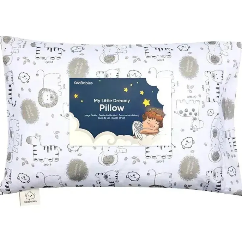 keababies__x_toddler_pill_SKU04tHwVFc_0.webp Keababies - 13X18 Toddler Pillow With Pillowcase, Keasafari Sale
