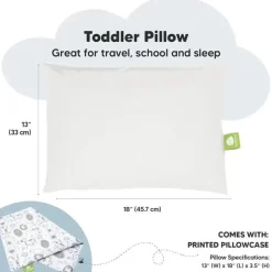 Keababies - 13X18 Toddler Pillow With Pillowcase, Keasafari Sale