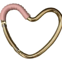 Kidco - BUGGY HEART HOOK da BUGGYGEAR, ouro rosa/couro rosa Hot