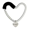 Kidco - BUGGY HEART HOOK da BUGGYGEAR, espuma preta/alumínio prateado Fashion