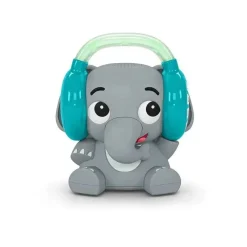 Baby Einstein Kids II - Earl The Elephant Máquina de som de chupeta Bluetooth, luz noturna de música de fluxo New