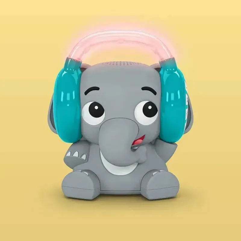kids_ii__baby_einstein_ea_SKUrmGvrhri_1.webp Baby Einstein Kids II - Earl The Elephant Máquina de som de chupeta Bluetooth, luz noturna de música de fluxo New