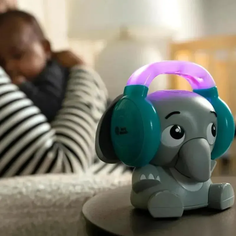 kids_ii__baby_einstein_ea_SKUrmGvrhri_15.webp Baby Einstein Kids II - Earl The Elephant Máquina de som de chupeta Bluetooth, luz noturna de música de fluxo New