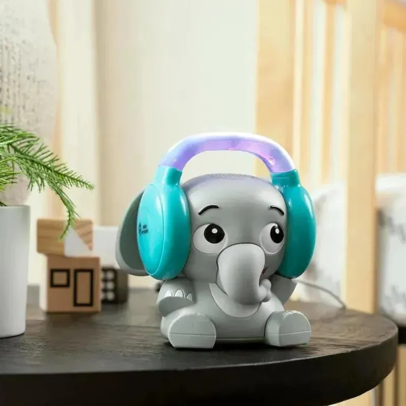 kids_ii__baby_einstein_ea_SKUrmGvrhri_8.webp Baby Einstein Kids II - Earl The Elephant Máquina de som de chupeta Bluetooth, luz noturna de música de fluxo New