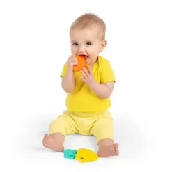 Bright Starts Kids II - Gummy Buddies 3-Pack mordedores texturizados, elefante, leão, macaco Sale
