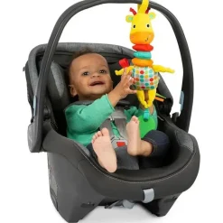 Bright Starts Kids II - Brinquedo de atividade musical Pull, Play 'N Boogie Giraffe Fashion