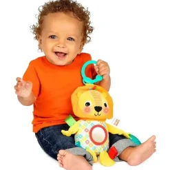 Bright Starts Kids II - Lion Huggin' Lights Brinquedo musical iluminado para carrinho de criança Clearance