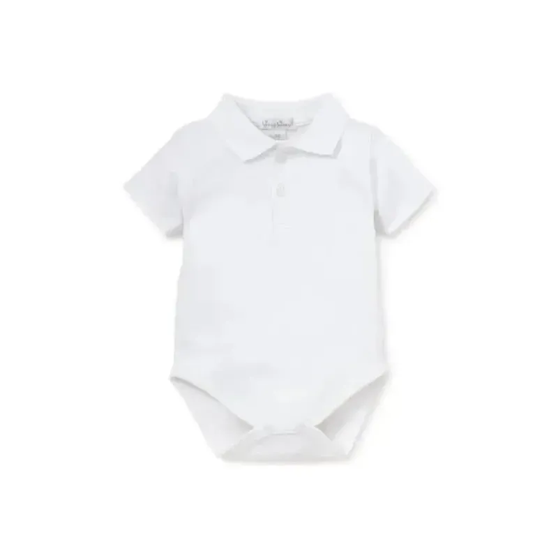 kissy_kissy__body_de_mang_SKUd5wyp7g4_0.webp Kissy Kissy - Body de manga curta para bebê com gola de malha, branco Fashion