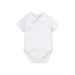 Kissy Kissy - Body manga curta para bebê com gola, branco Sale