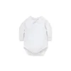 Kissy Kissy - Body Manga Longa para Bebê com Gola, Branco Online