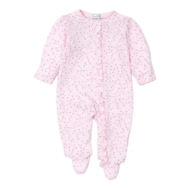 kissy_kissy__footie_para__SKUB6Jb7dib_0.webp Kissy Kissy - Footie para bebê com corações com zíper, branco/rosa Best
