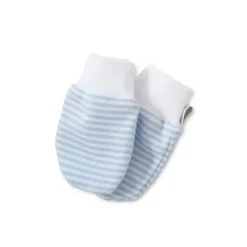 Kissy Kissy - Luvas de listras simples, azul claro Hot