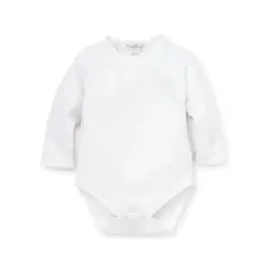 Kissy Kissy - Macacão manga longa básico para bebês, branco Outlet