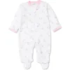 Kissy Kissy - Peppy Pups Zip Footie, Rosa Hot
