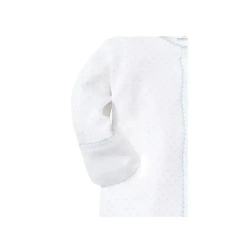 kissy_kissy__sapatilha_co_SKUFLSwg53b_1.webp Kissy Kissy - Sapatilha com estampa de bolinhas para bebê menino, branca/azul Outlet