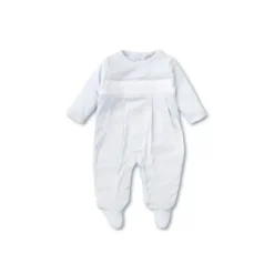 Kissy Kissy - sapatinho de bebê menino com bata à mão, azul claro Outlet