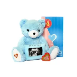 My Baby's Heartbeat Bear Kit Urso Revelador do Sexo do Urso Cardíaco do Meu Bebê Azul Hot