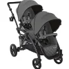 Kolcraft - Contours Options Elite V2 Double Stroller, Carvão Online