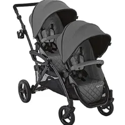 Kolcraft - Contours Options Elite V2 Double Stroller, Carvão Online