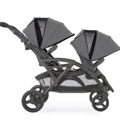 Kolcraft - Contours Options Elite V2 Double Stroller, Carvão Online
