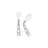 Kushies Baby Kushies - 2 unidades de colher de silibend, areia/rosa New