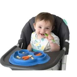 Kushies Baby Kushies - Siliplate Blue Car Clearance