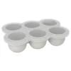 Kushies Baby - Bandeja de silicone SiliFreeze para armazenamento de alimentos cinza Hot