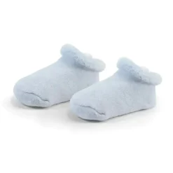 Kushies Baby - 2Pk Boy Meias Terry, 0/3M, Gelo Sólido/Estrelas Discount