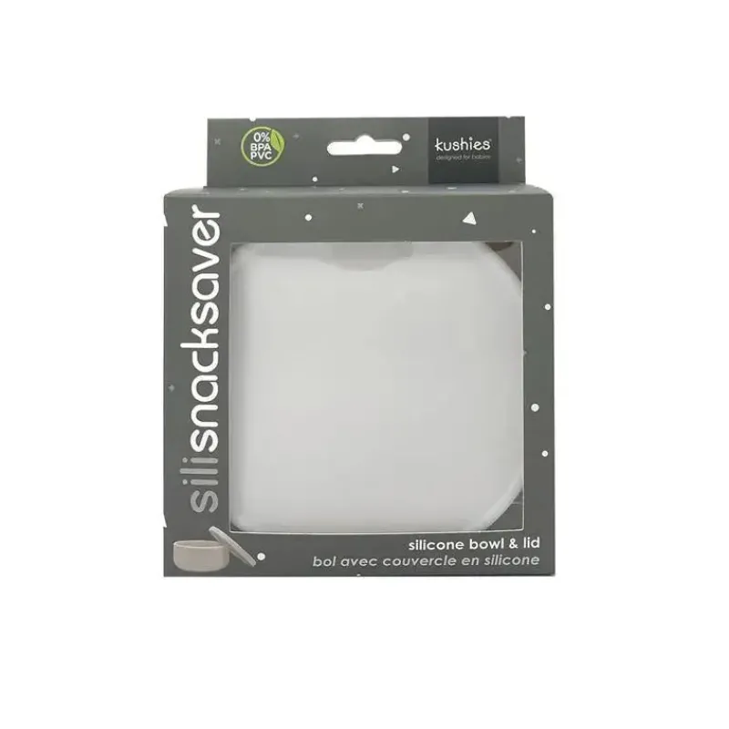 kushies_baby__silisippy_t_SKUK2U6RFcH_2.webp Kushies Baby - SILISIPPY Tigela de silicone versátil em movimento/lanche/comida, Day Dream cinza Sale