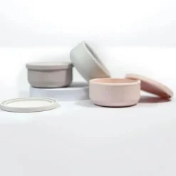 Kushies Baby - SILISIPPY Versátil em movimento Tigela de silicone/lanche/comida, areia Discount
