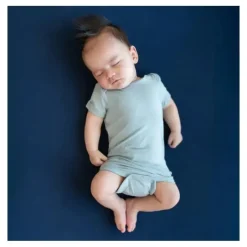 Kyte Baby - Baby Neutral Bodysuit In Fog Discount