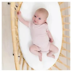 Kyte Baby - Baby Neutral Bodysuit In Blush Outlet