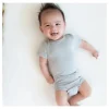 Kyte Baby - Baby Neutral Bodysuit In Storm Hot