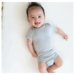 Kyte Baby - Baby Neutral Bodysuit In Storm Hot